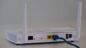 router (Photo by compare fibre on unsplash)