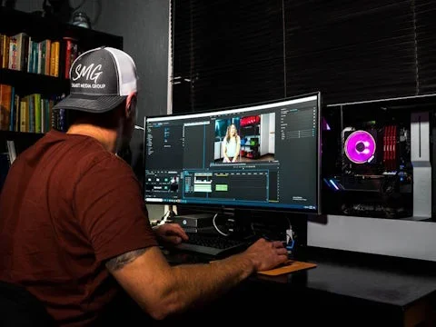 Video Editing (Photo by Ryan Snaadt on Unsplash)